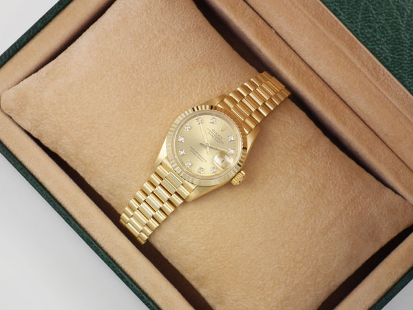 Đồng hồ nữ đính đá cao cấp Rolex Datejust RL03