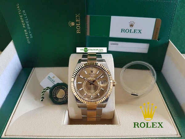 Đồng hồ Rolex 326933 cơ chính hãng Rolex Sky-Dweller 326933