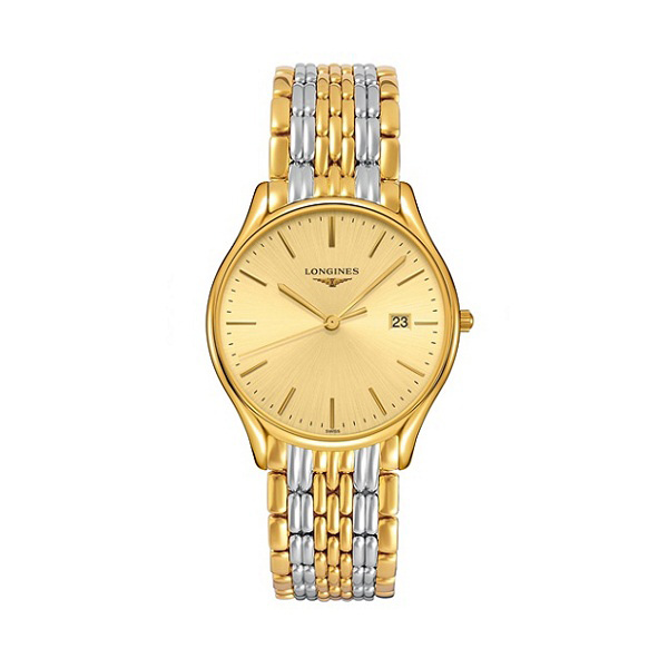 Đồng hồ đeo tay nam vàng Longines Automatic L4.859.2.32.7