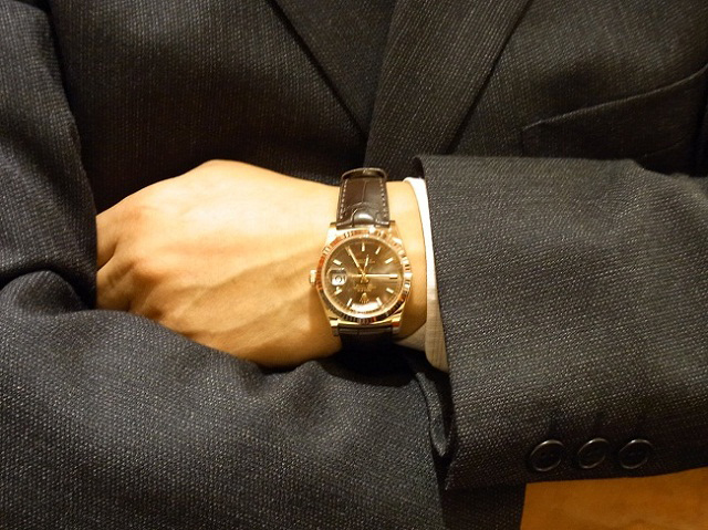 Đồng hồ nam máy cơ Rolex 118138 chính hãng