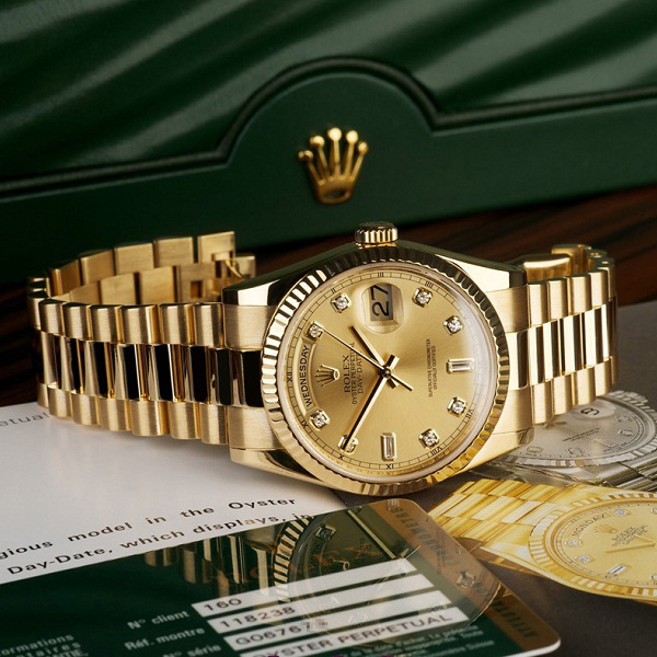 Đồng hồ Rolex Oyster Perpetual Day-Date 118238 nam chính hãng
