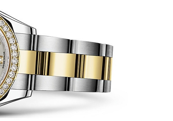 Đồng hồ Rolex nữ dây kim loại vàng 279383RBR chính hãng