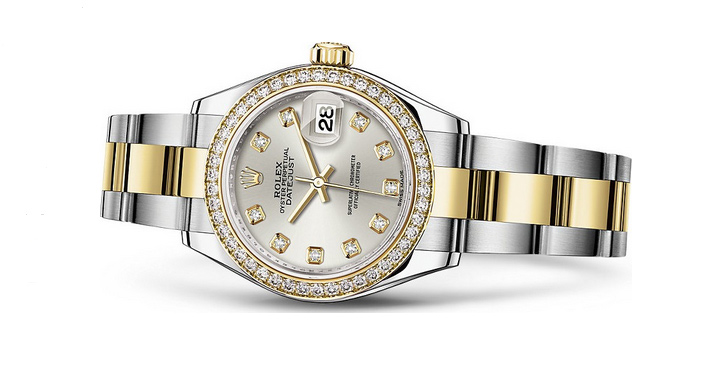 Đồng hồ Rolex nữ đính đá cao cấp 279383RBR chính hãng