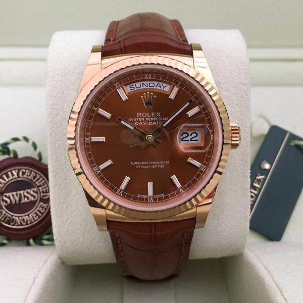 Đồng hồ nam Rolex Oyster Perpetual Day-Date 118138 chính hãng