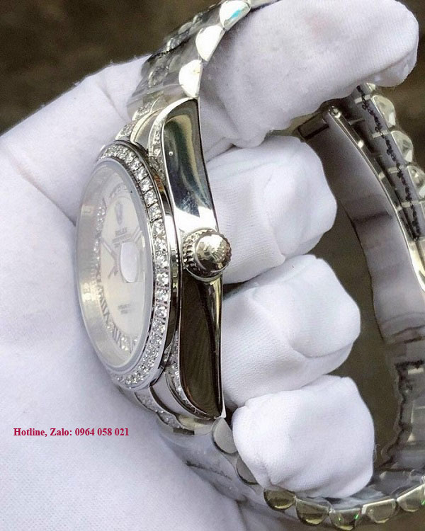 Đồng hồ nam sai cỡ nhỏ 36mm Rolex Day-Date 118348