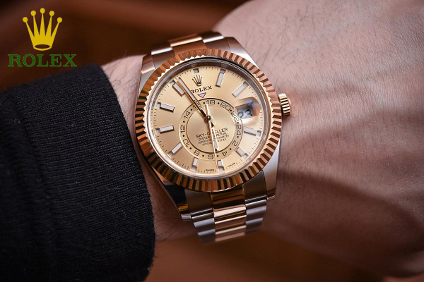 Đồng hồ đeo tay Rolex nam vàng 18k Rolex 326933