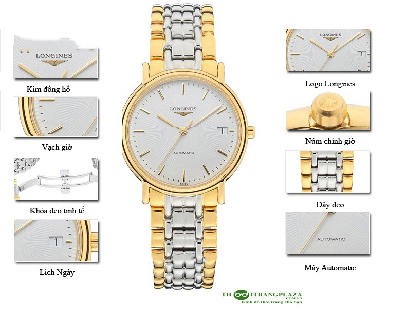 Đồng hồ nam thời trang cao cấp Longines L4.804