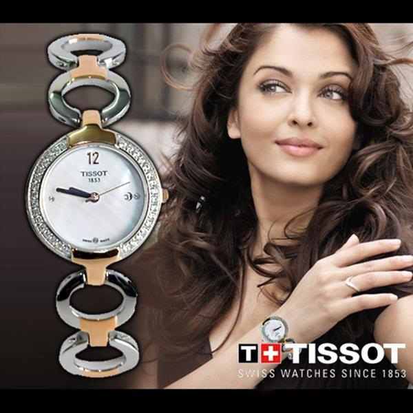Đồng hồ nữ cao cấp Tissot Gold Diamonds đính đá