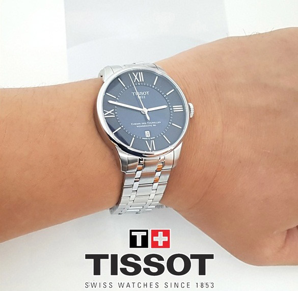 Đồng hồ Tissot cơ nam Chemin Des Tourelles T099.407.11.048.00