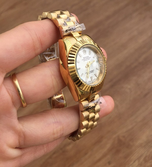 Đồng hồ cơ nữ Rolex Lady-Datejust yellow gold 279178-0001, 28mm